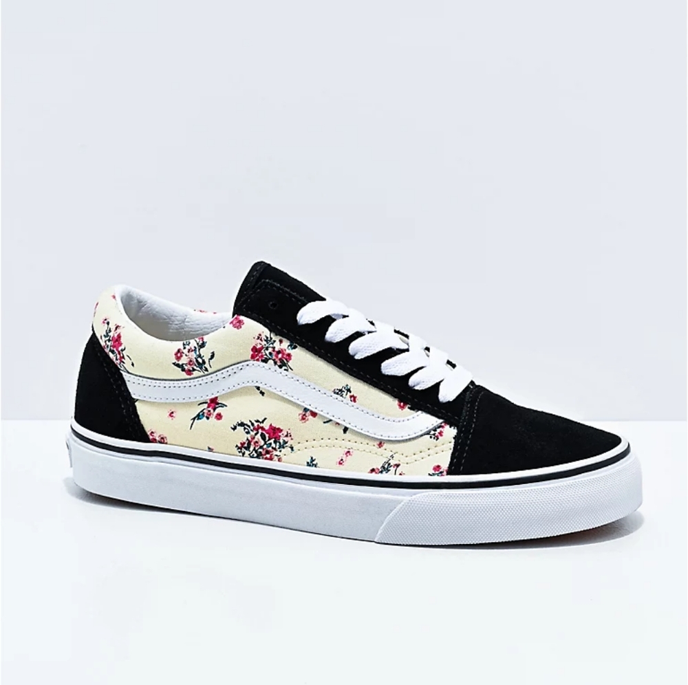 Vans OLD SKOOL Floral Shoes - Picture 5 of 7
